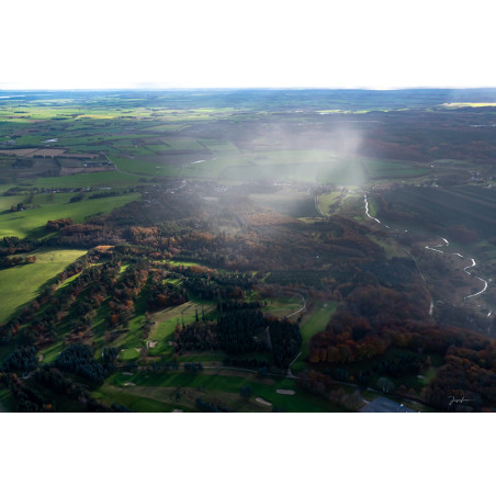 Solstrejf på golfbanen