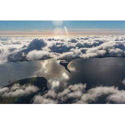 Over skyerne , Horsens fjord